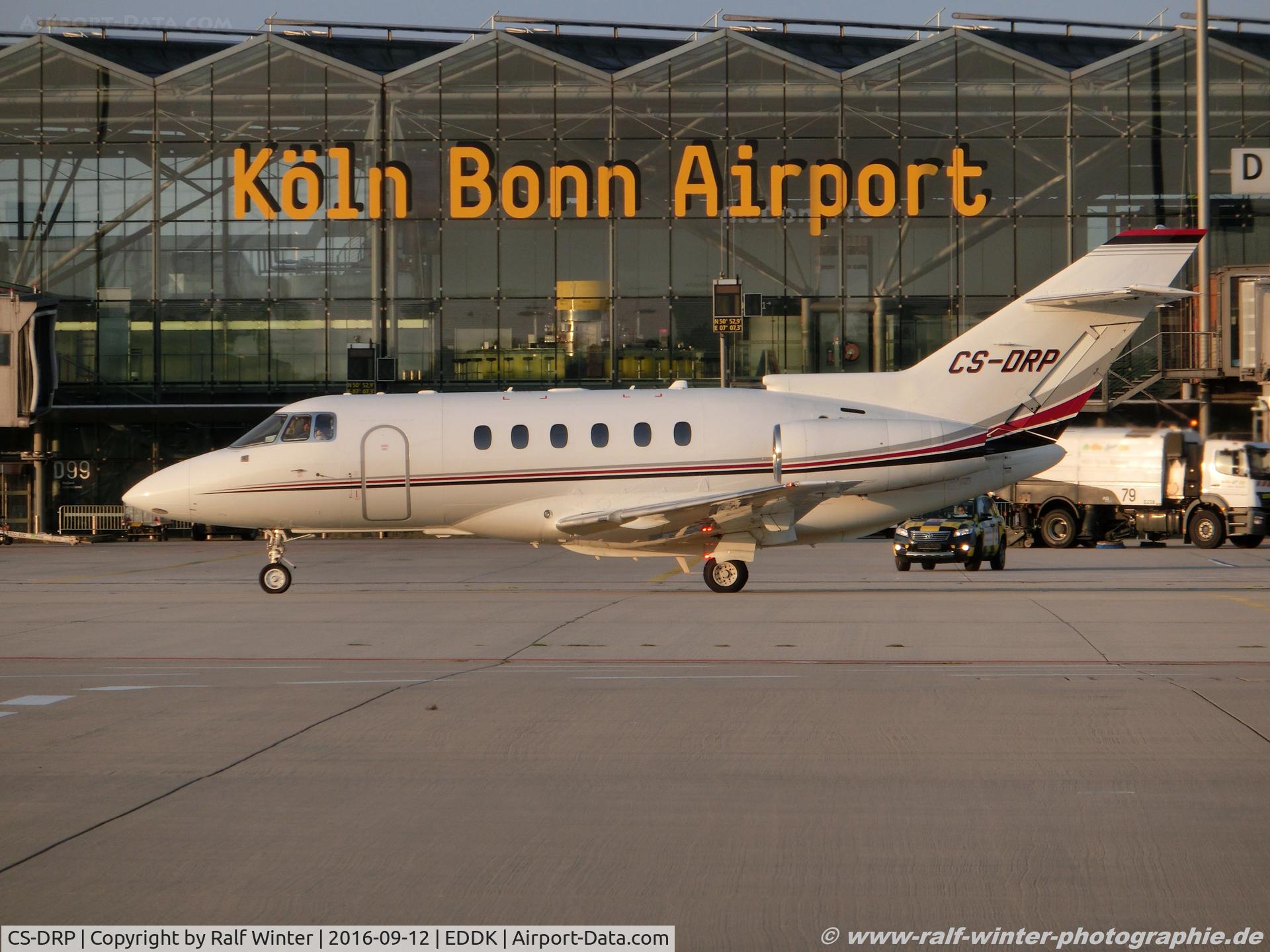 CS-DRP, 2006 Raytheon Hawker 800XP C/N 258779, Raytheon Aircraft Hawker 800XP - NJE NetJets Transportes Aereos - 258779 - CS-DRP - 12.09.2016 - CGN