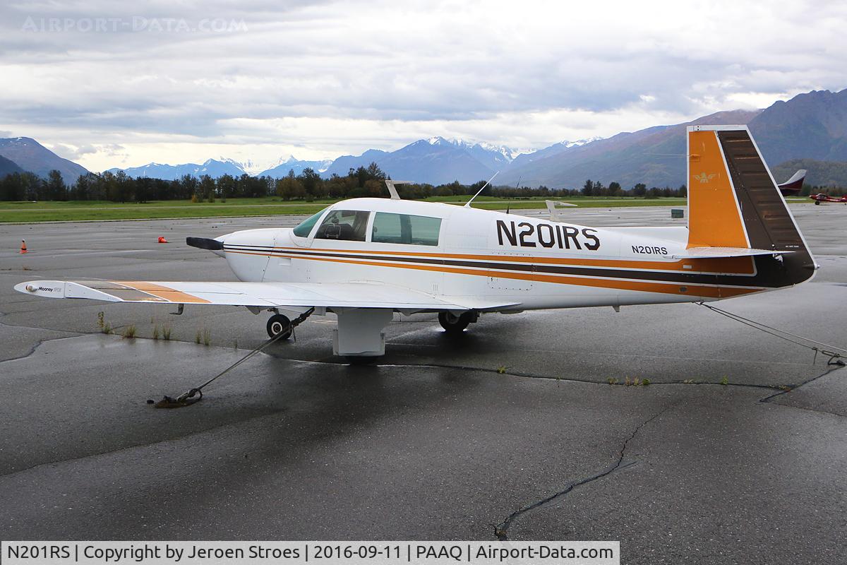 N201RS, 1976 Mooney M20J 201 C/N 24-0062, Palmer airport PAAQ
