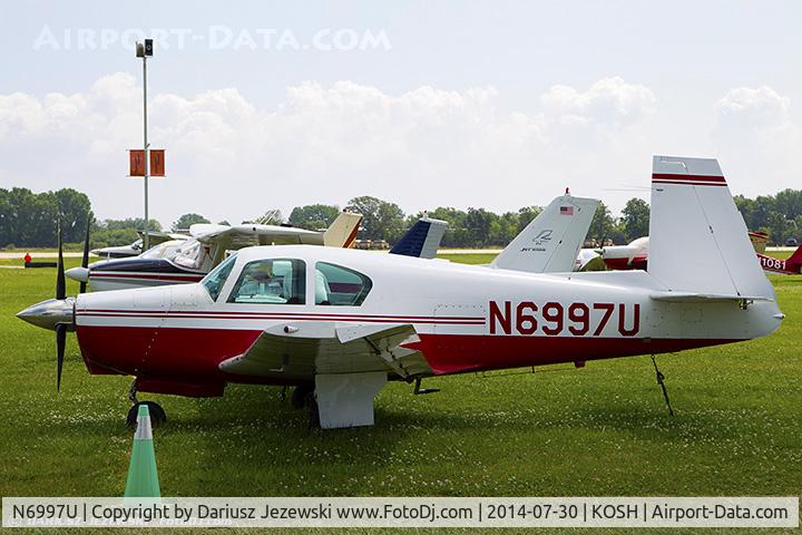 N6997U, 1964 Mooney M20C Ranger C/N 2718, Mooney M20C Ranger  C/N 2718, N6997U