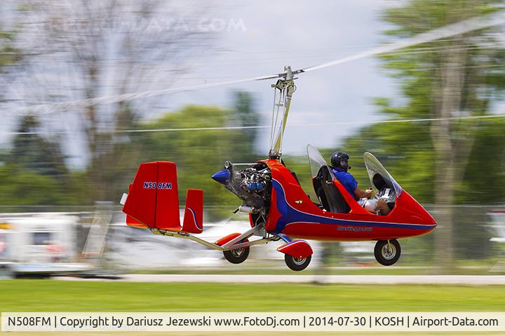 N508FM, 2014 AutoGyro MTOSport C/N M01096, Autogyro Mto Sport  C/N M01096, N508FM