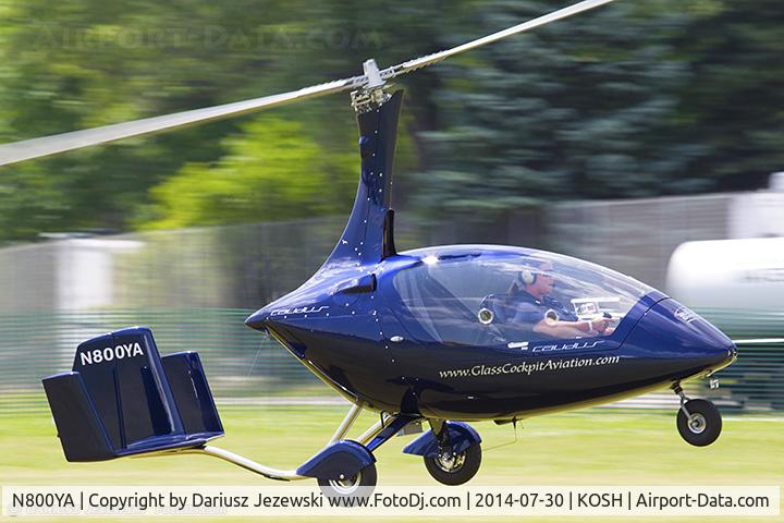 N800YA, AutoGyro Calidus C/N C00308, Glaser-dirks DG-800  C/N 8-32A24, N800YA