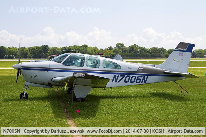 N7005N, 1967 Beech E33A Bonanza C/N CE-184, Beech E33 Bonanza  C/N CE-184, N7005N