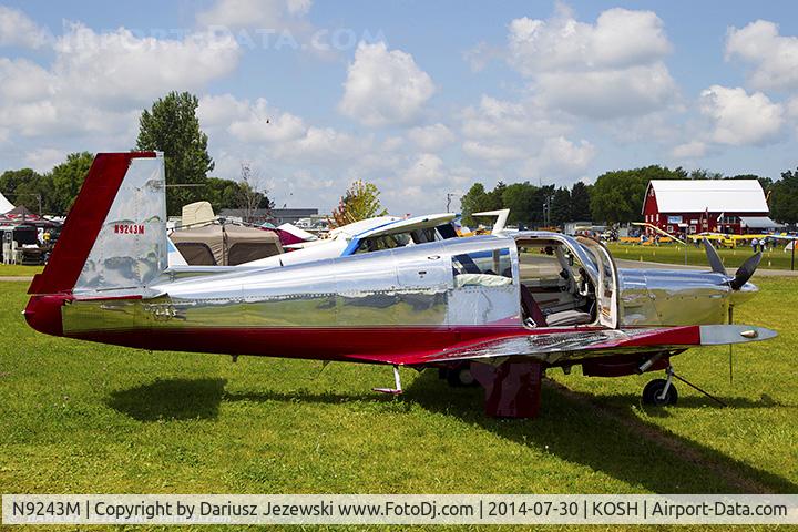 N9243M, 1966 Mooney M20E C/N 1194, Mooney M20E Super 21  C/N 1194, N9243M