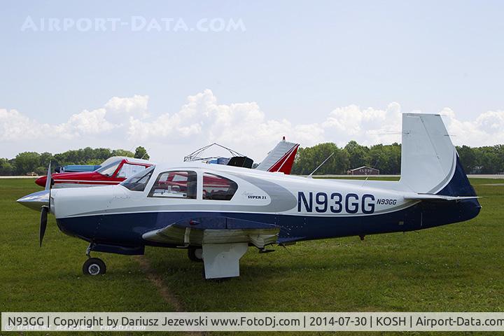 N93GG, 1964 Mooney M20E C/N 385, Mooney M20E Super 21  C/N 385, N93GG