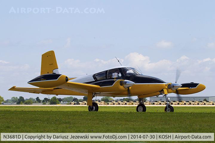 N3681D, 1956 Cessna 310 C/N 35381, Cessna 310  C/N 35381, N3681D