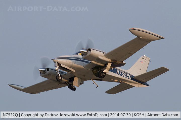 N7522Q, 1970 Cessna 310Q C/N 310Q0022, Cessna 310Q  C/N 310Q0022, N7522Q