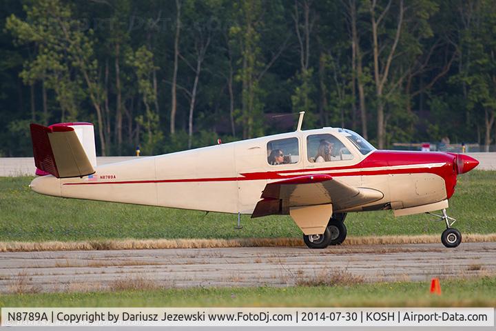 N8789A, 1950 Beech B35 C/N D-2211, Beech B35 Bonanza  C/N D-2211, N8789A
