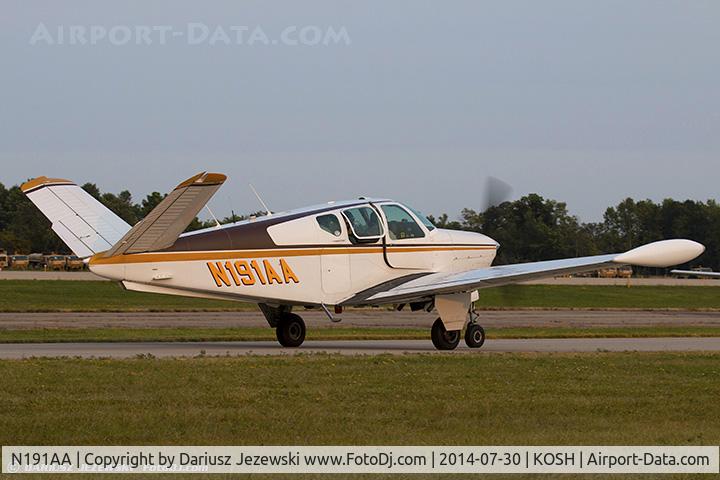 N191AA, 1959 Beech K35 Bonanza C/N D-5914, Beech K35 Bonanza  C/N D-5914, N191AA