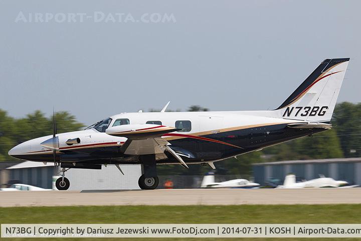 N73BG, Piper PA-31T1 C/N 31T-8004027, Piper PA-31T1 Cheyenne  C/N 31T-8004027, N73BG