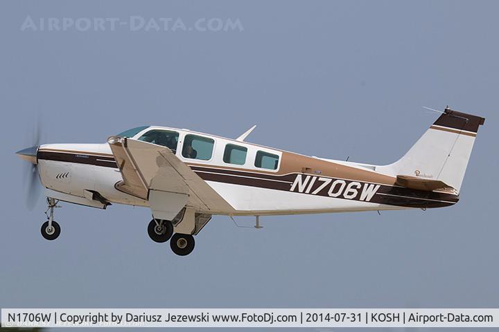 N1706W, 1972 Beech A36 Bonanza 36 C/N E-366, Beech A36 Bonanza 36  C/N E-366, N1706W