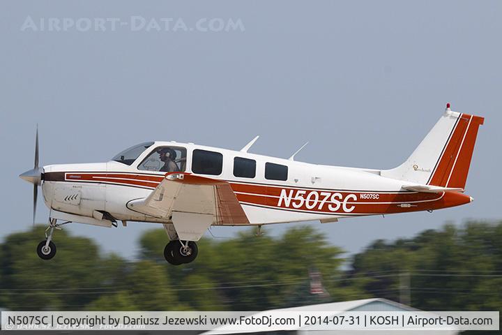 N507SC, 1978 Beech A36 Bonanza 36 C/N E-1278, Beech A36 Bonanza 36  C/N E-1278, N507SC