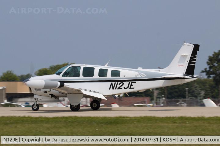 N12JE, Beech A36 Bonanza 36 C/N E-2961, Beech A36 Bonanza 36  C/N E-2961, N12JE