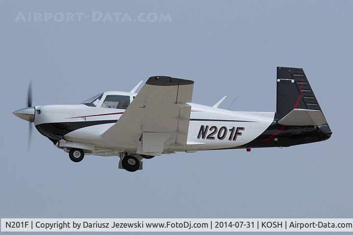 N201F, 1944 North American P-51D Mustang C/N 44-84933N, Mooney M20J 201  C/N 24-0687, N201F