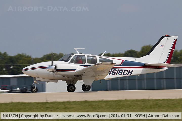 N618CH, 1970 Beech E-55 Baron C/N TE-787, Beech E55 Baron  C/N TE-787, N618CH