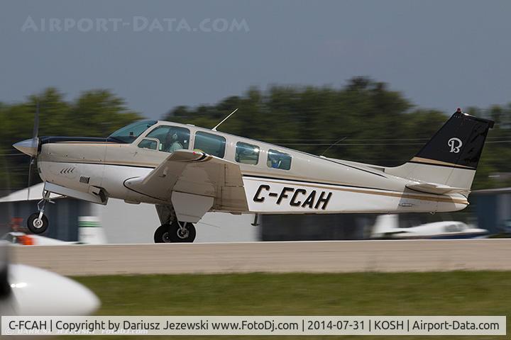 C-FCAH, 1968 Beech 36 Bonanza C/N E-13, Beech 36 Bonanza  C/N E-13, C-FCAH
