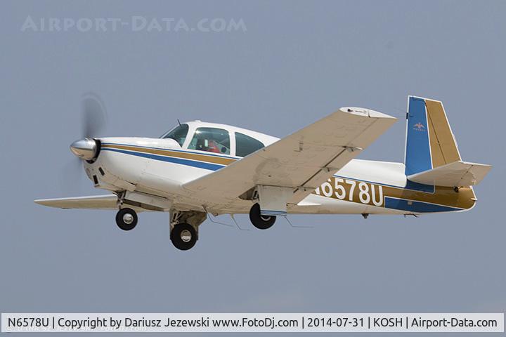 N6578U, 1962 Mooney M20C Ranger C/N 2360, Mooney M20C Ranger  C/N 2360, N6578U