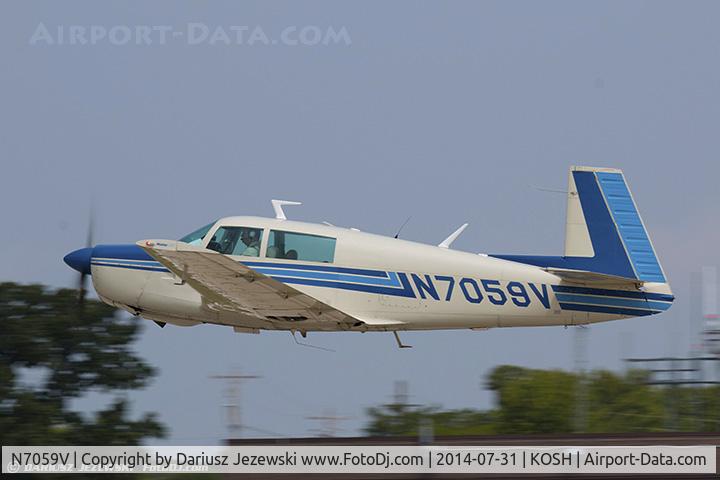 N7059V, 1976 Mooney M20F Executive C/N 22-1401, Mooney M20F Executive  C/N 22-1401, N7059V