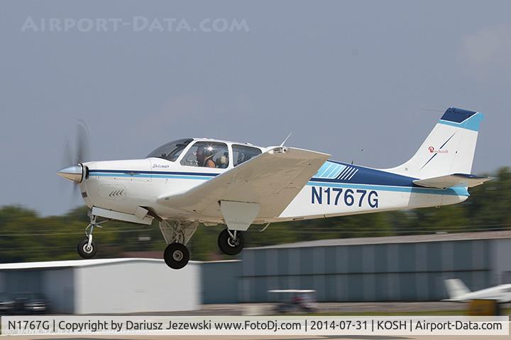 N1767G, 1962 Beech 35-B33 Debonair C/N CD-539, Beech 35-B33 Debonair  C/N CD-539, N1767G