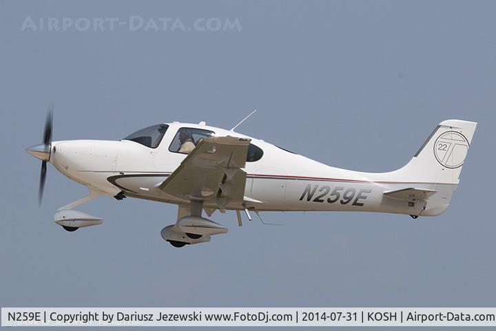 N259E, 2013 Cirrus SR22T C/N 0608, Cirrus SR22T  C/N 0608, N259E