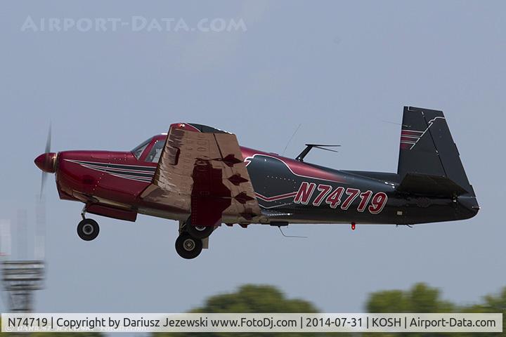 N74719, 1961 Mooney M20B Mark 21 C/N 1804, Mooney M20B Mark 21  C/N 1804, N74719