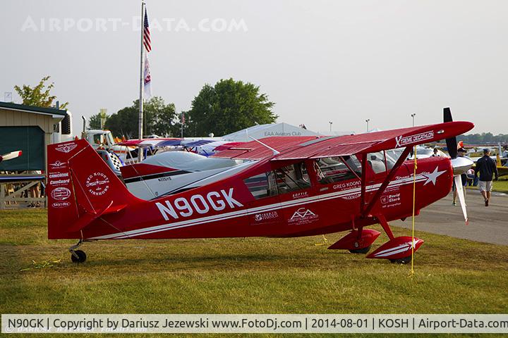 N90GK, American Champion 8KCAB Decathlon C/N 1092-2009, American Champion 8KCAB  C/N 1092-2009, N90GK