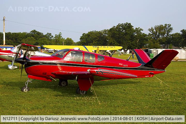 N12711, 1965 Beech K35 Bonanza C/N D-5834, Beech K35 Bonanza 