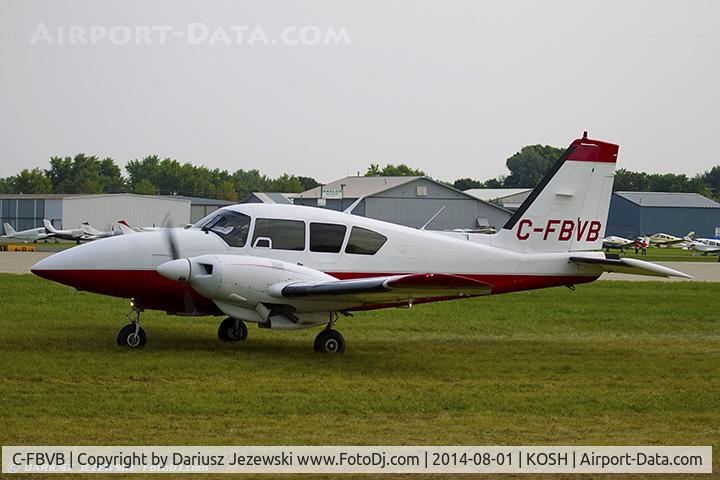 C-FBVB, 1978 Piper PA-23-250 Aztec C/N 27-7854001, Piper PA-23-250 Aztec  C/N 27-7854001, C-FBVB