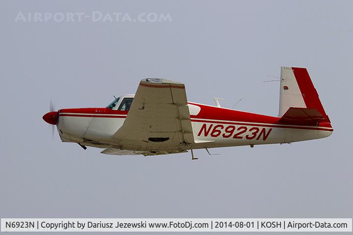 N6923N, 1968 Mooney M20C Ranger C/N 680181, Mooney M20C Ranger  C/N 680181, N6923N