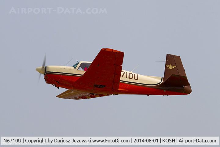 N6710U, 1963 Mooney M20C Ranger C/N 2442, Mooney M20C Ranger  C/N 2442, N6710U