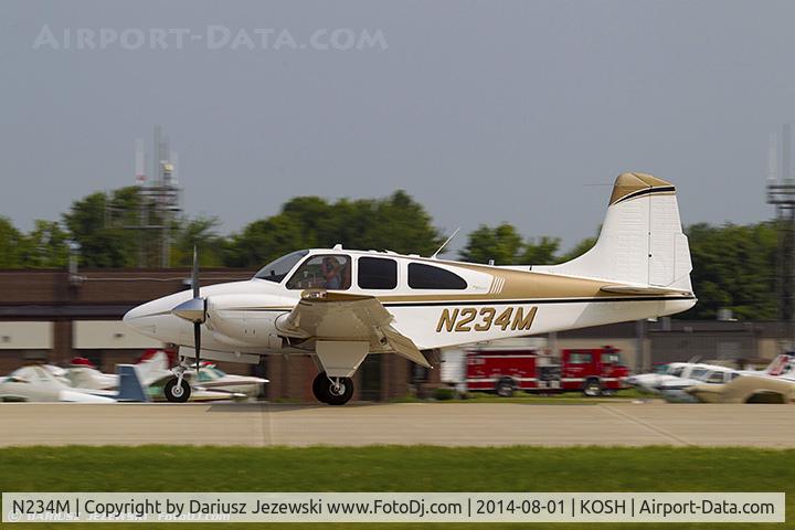 N234M, 1963 Beech D95A Travel Air C/N TD-560, Cessna 320D Executive Skyknight  C/N 320D0069, N234M