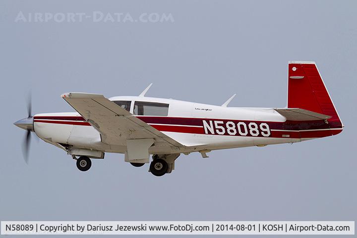 N58089, 1985 Mooney M20K C/N 25-0872, Mooney M20K Rocket 305  C/N 25-0872, N58089