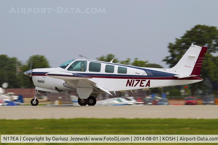N17EA, 1997 Raytheon Aircraft Company A36 Bonanza C/N E-3092, Raytheon Aircraft Company A36 Bonanza  C/N E-3092, N17EA