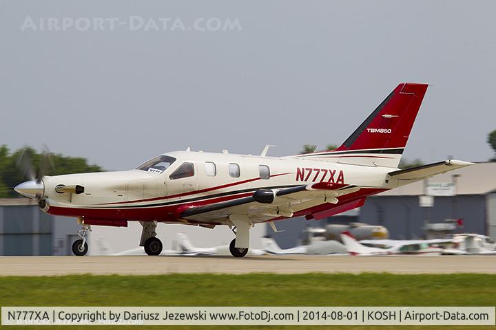 N777XA, 2013 Socata TBM 700 C/N 680, Socata TBM-850  C/N 680, N777XA