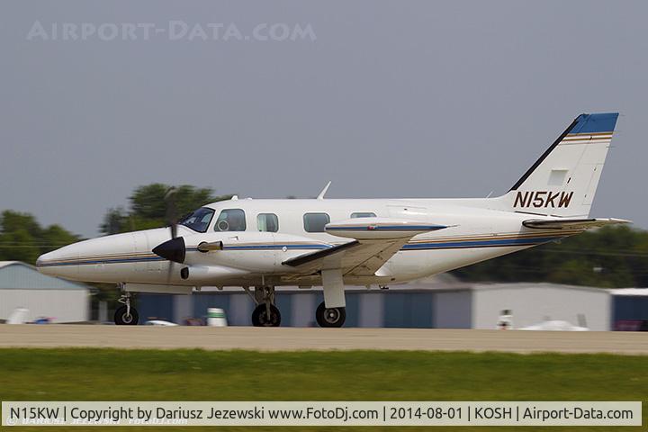 N15KW, 1981 Piper PA-31T2 Cheyenne IIXL C/N 31T-8166014, Piper PA-31T Cheyenne  C/N 31T-8166014, N15KW