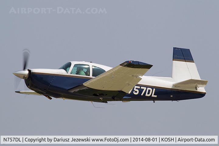 N757DL, 1964 Mooney M20E C/N 399, Mooney M20E Chapparal  C/N 399, N757DL