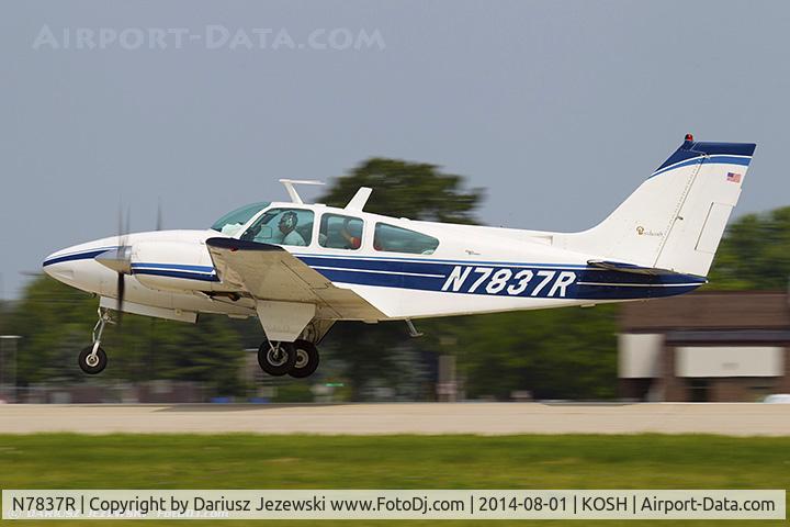 N7837R, 1969 Beech D55 Baron C/N TE-675, Beech D55 Baron  C/N TE-675, N7837R