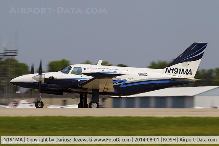N191MA, Piper PA-31T1 Cheyenne 1 C/N 31T-8104019, PA-31T1 Cheyenne  C/N 31T-8104019, N191MA