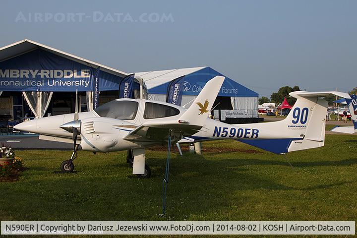 N590ER, 2007 Diamond DA-42 Twin Star C/N 42.AC069, Diamond DA-42 Twin Star  C/N 42.AC069, N590ER