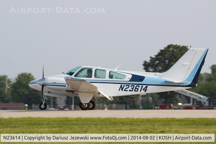 N23614, 1978 Beech 95-B55 (T42A) Baron C/N TC-2153, Beech 95-B55 (T42A) Baron  C/N TC-2153, N23614