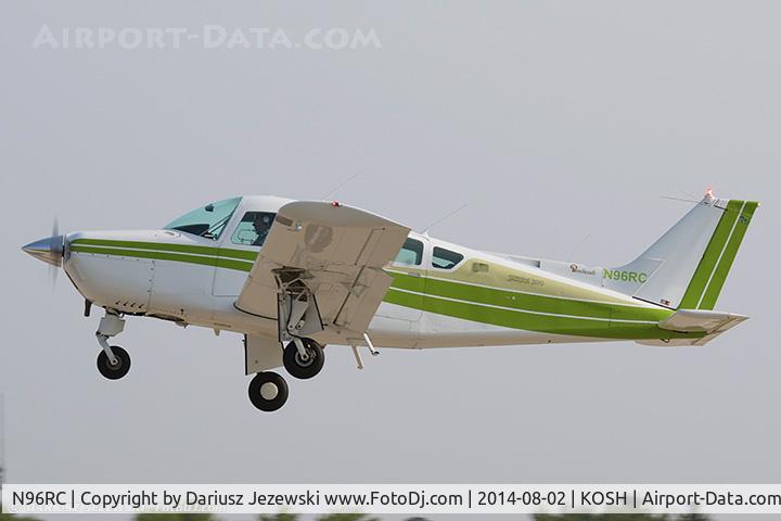 N96RC, 1980 Beech C24R C/N MC-652, Beech C24R Sierra 200  C/N MC-652, N96RC