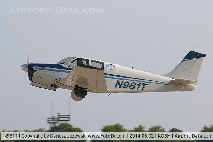 N981T, 1960 Beech 35-33 Debonair C/N CD-188, Beech 35-33 Debonair  C/N CD-188, N981T