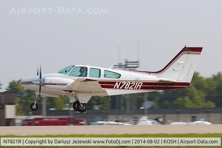 N7821R, 1968 Beech 95-B55 (T42A) Baron C/N TC-1196, Beech 95-B55 (T42A) Baron  C/N TC-1196, N7821R