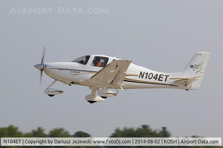 N104ET, 2004 Cirrus SR22 G2 C/N 1024, Cirrus SR22  C/N 1024, N104ET