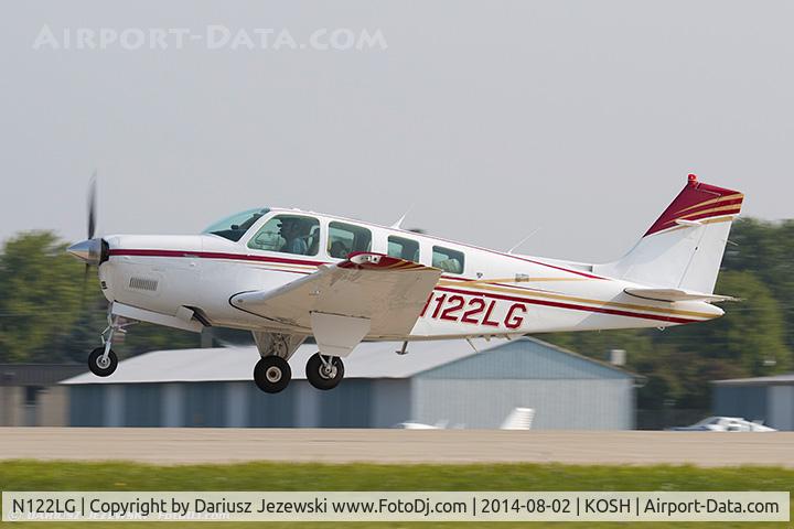 N122LG, 1988 Beech A36 Bonanza 36 C/N E-2413, Beech A36 Bonanza 36  C/N E-2413, N122LG