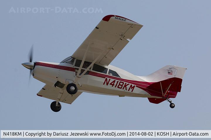 N418KM, 2002 Maule M-7-235C Orion C/N 25075C, Maule M-7-235C Orion  C/N 25075C, N418KM
