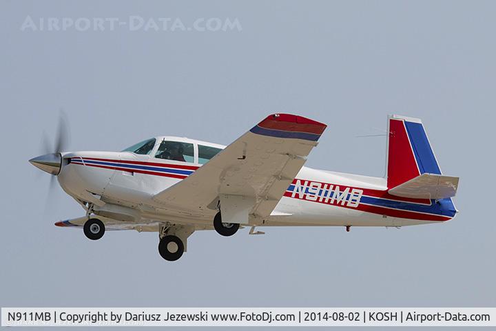 N911MB, 1966 Mooney M20F Executive C/N 670042, Mooney M20F Executive  C/N 670042, N911MB