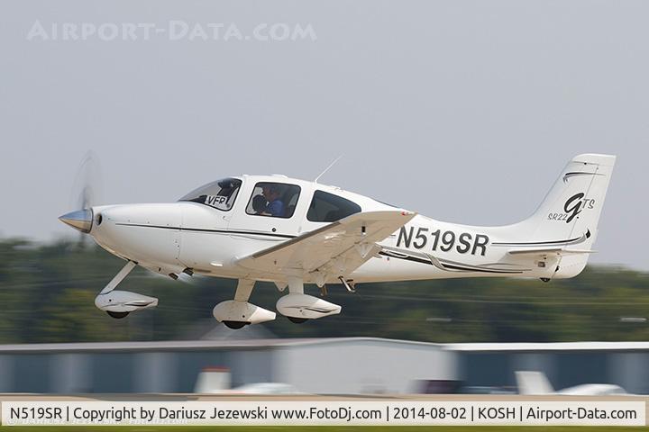 N519SR, 2006 Cirrus SR22 GTS C/N 2072, Cirrus SR22  C/N 2072, N519SR