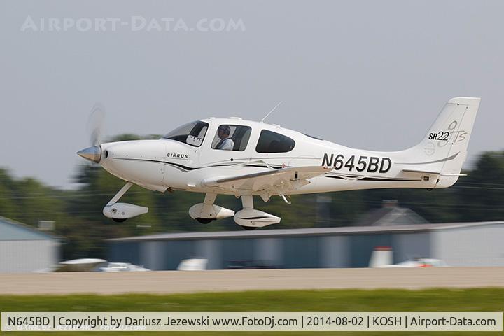 N645BD, 2005 Cirrus SR22 C/N 1529, Cirrus SR22  C/N 1529, N645BD