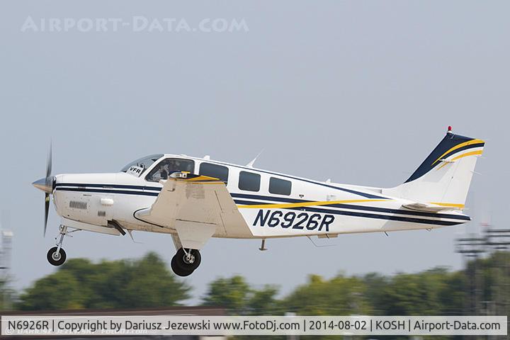 N6926R, 1984 Beech B36TC Bonanza C/N EA-436, Beech B36TC Bonanza  C/N EA-436, N6926R