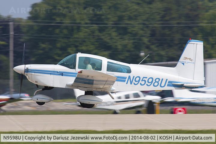 N9598U, 1976 Grumman American AA-5A Cheetah C/N AA5A-0098, Grumman American AA-5A Cheetah  C/N AA5A-0098, N9598U